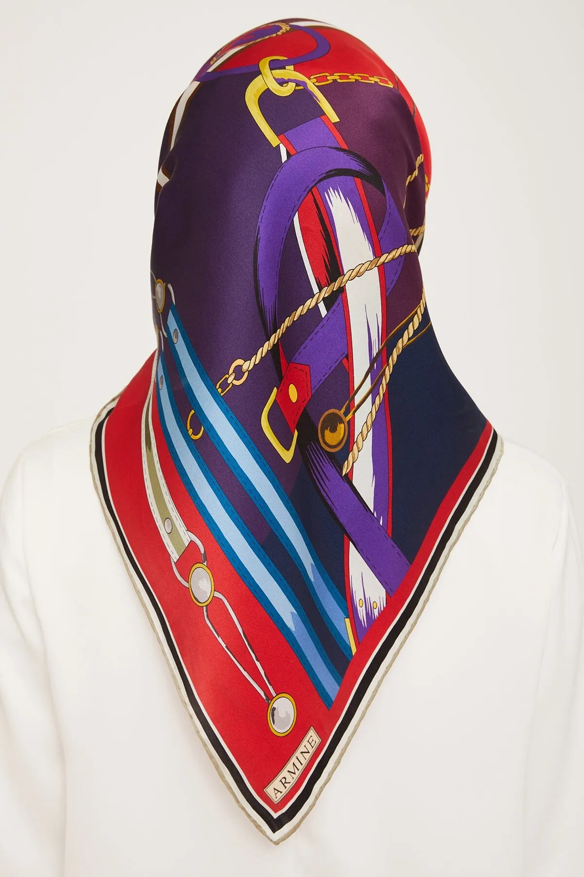 Armine Rahsia Women Silk Scarf #1