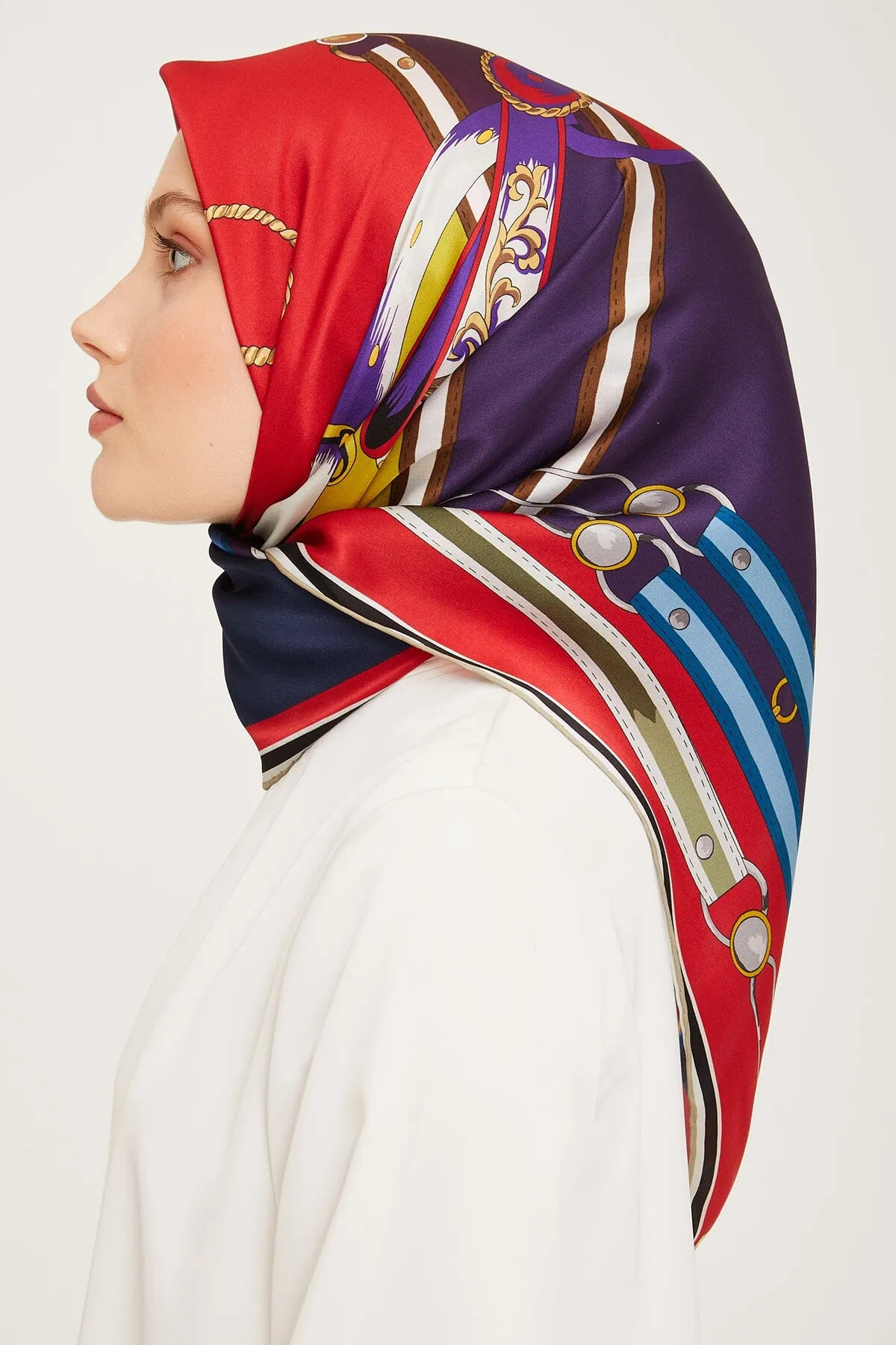 Armine Rahsia Women Silk Scarf #1