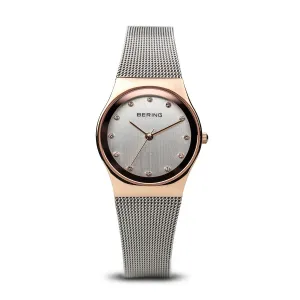 Bering Womens Classic Polished Rose Gold Watch 12927-064