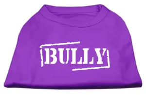 Bully Screen Printed Shirt  Purple XL (16)