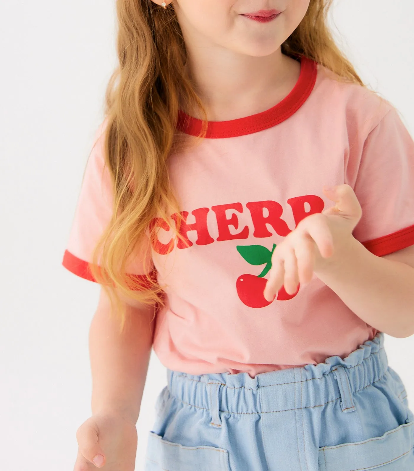 Cherry Pick Top Pink