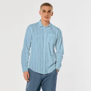 CP Men's Zwolle Square Design Regular Fit Casual Shirt