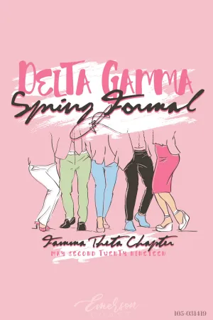 Delta Gamma Spring Formal T-shirt