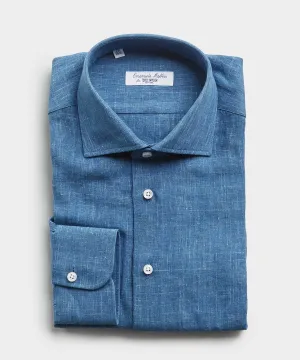 Emanuele Maffeis   Todd Snyder Denim Dress Shirt in Dark Indigo