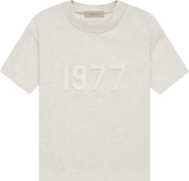 Fear of God Essentials Essentials Tee 'Light Oatmeal', Gray