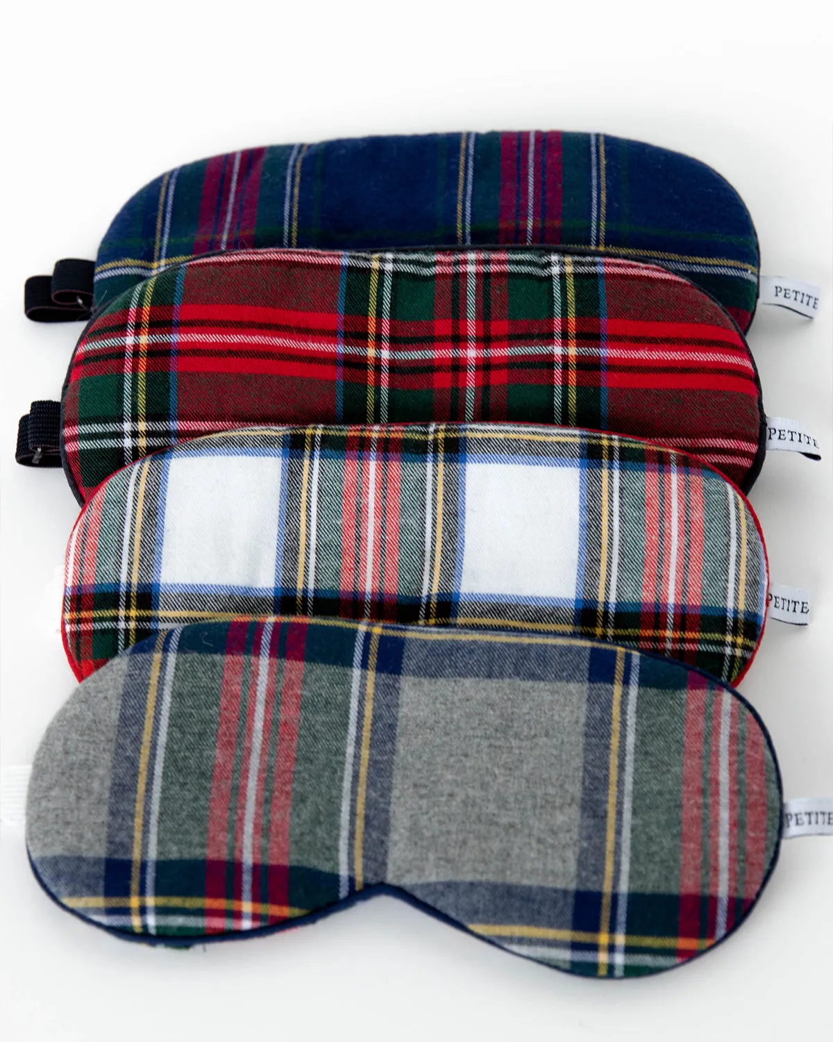 Flannel Tartan Eye Masks