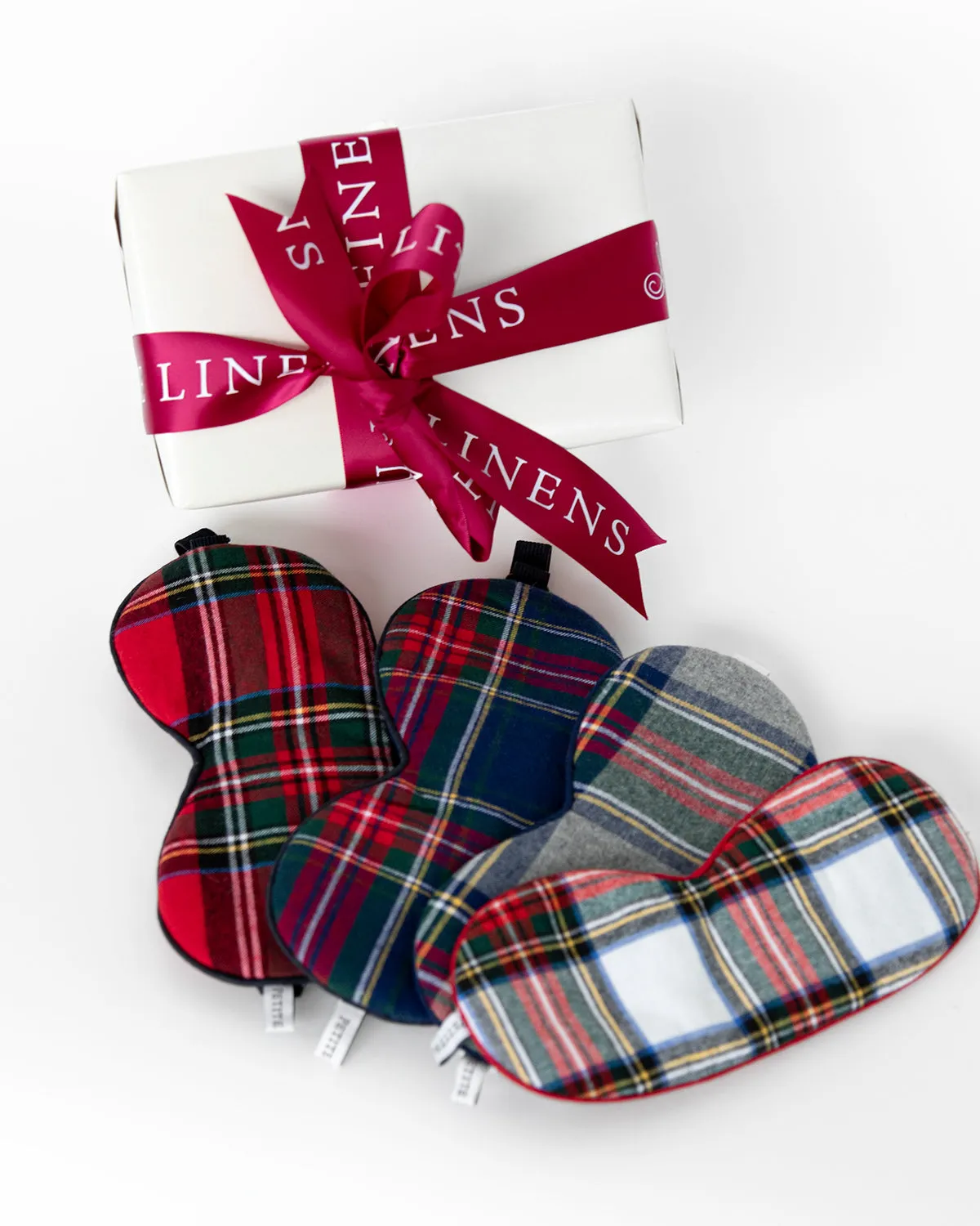 Flannel Tartan Eye Masks