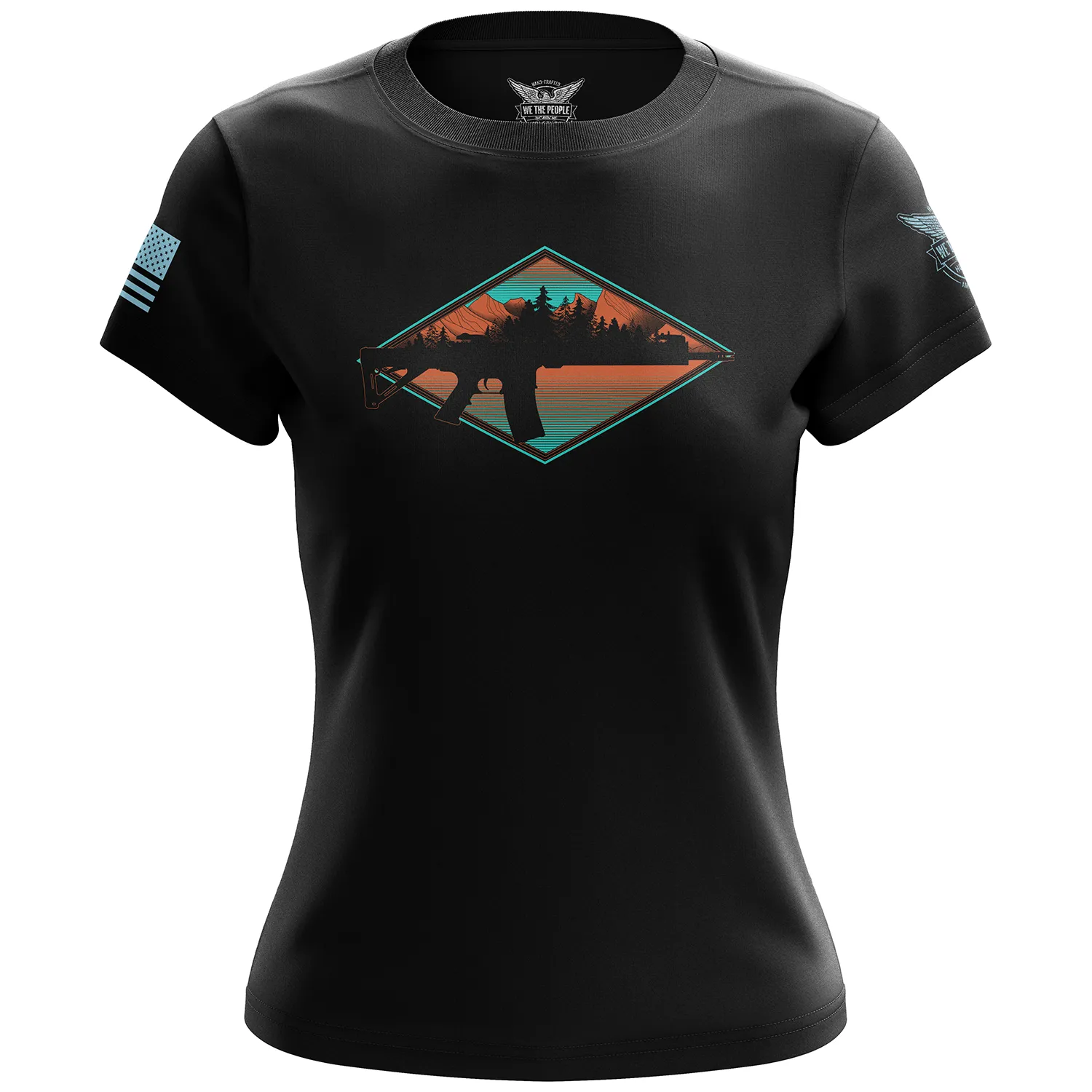 Great Outdoors Rifle Women's Short Sleeve Shirt