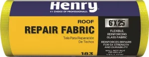 Henry HE183196 No-Groove Siding Panel, 25 ft L, 6 in W, Fiberglass, Yellow :ROLL: QUANTITY: 1