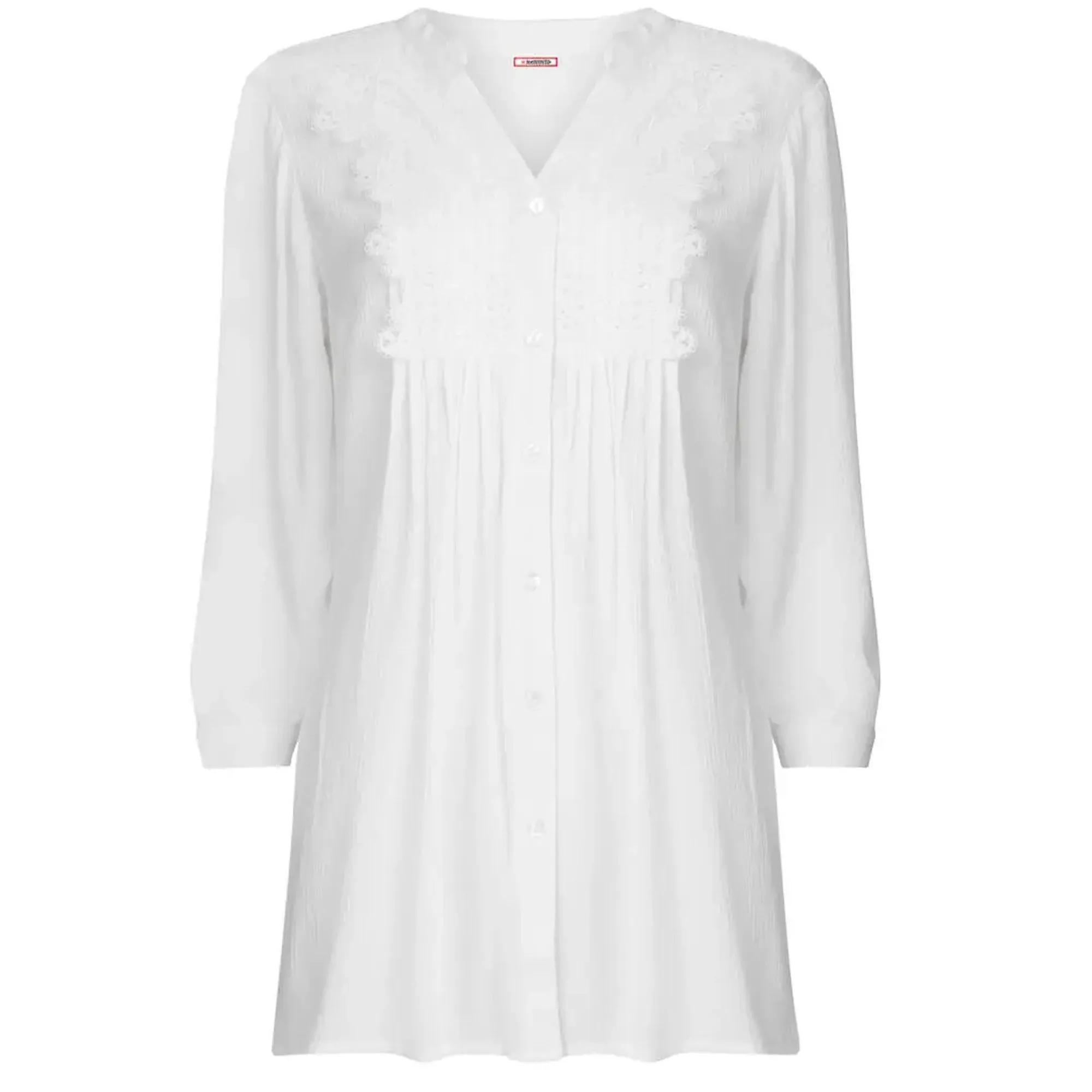 Joe Browns 8 White Favourite Longline Blouse