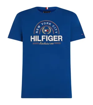 Men's Icon Hilfiger Tee Anchor Blue