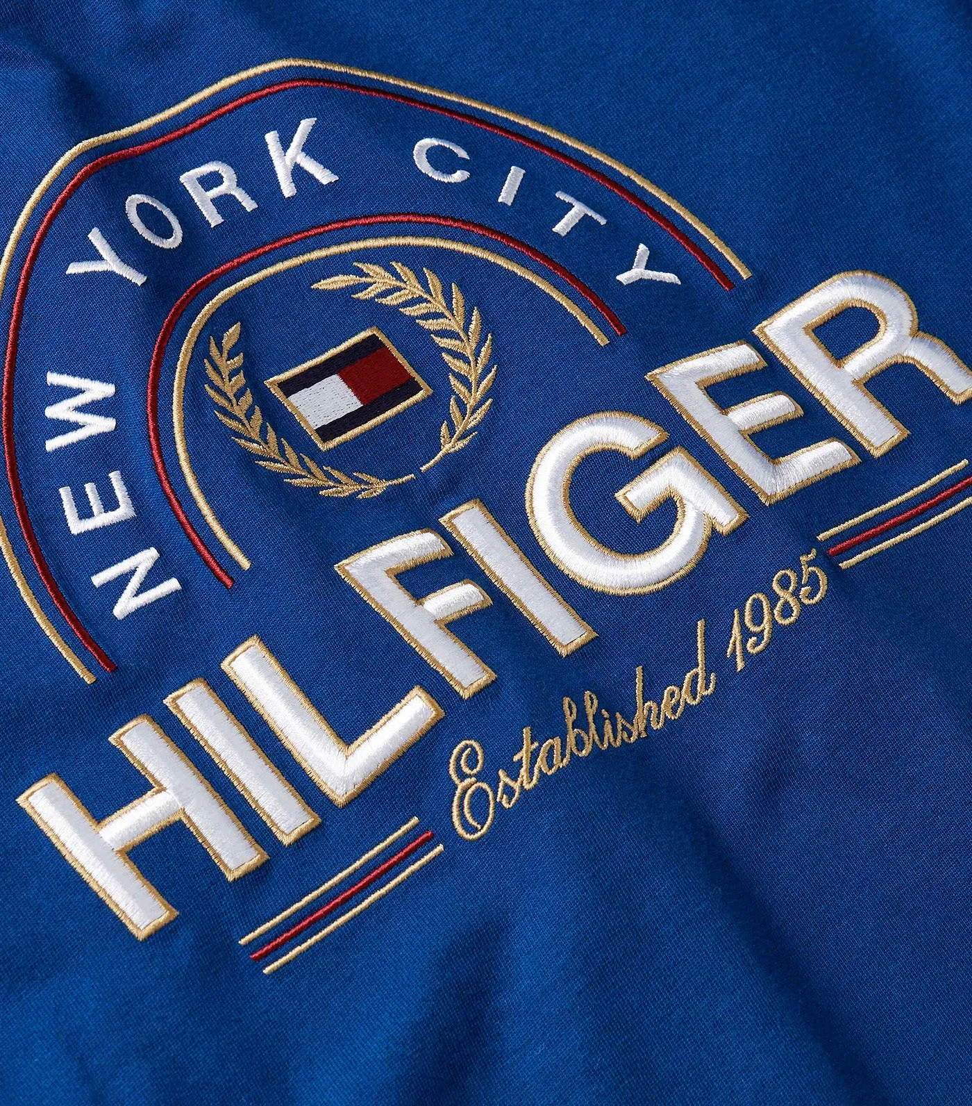 Men's Icon Hilfiger Tee Anchor Blue