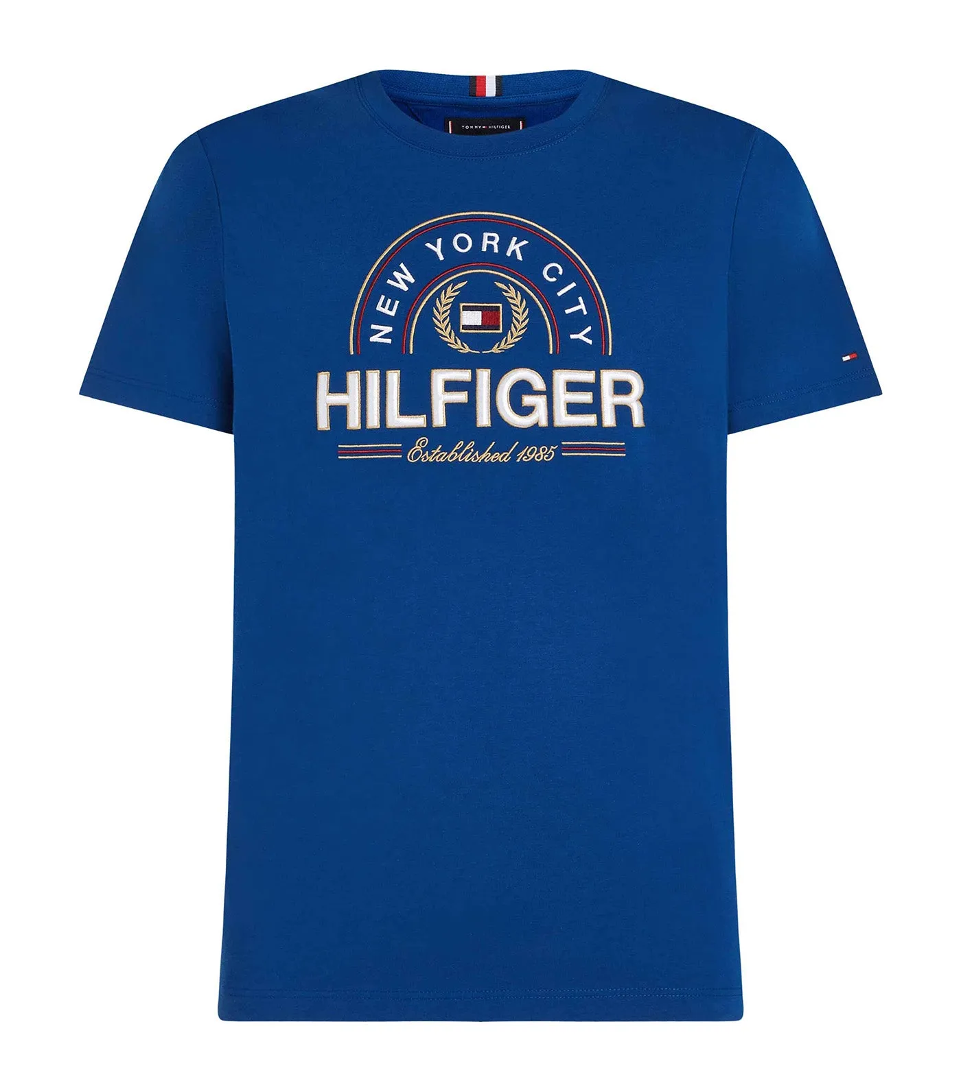 Men's Icon Hilfiger Tee Anchor Blue