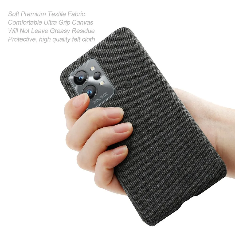 Phone Case For Oppo Realme GT2 Pro GT Neo 2 5G Cloth Texture Cover For Realme GT Master Explorer M