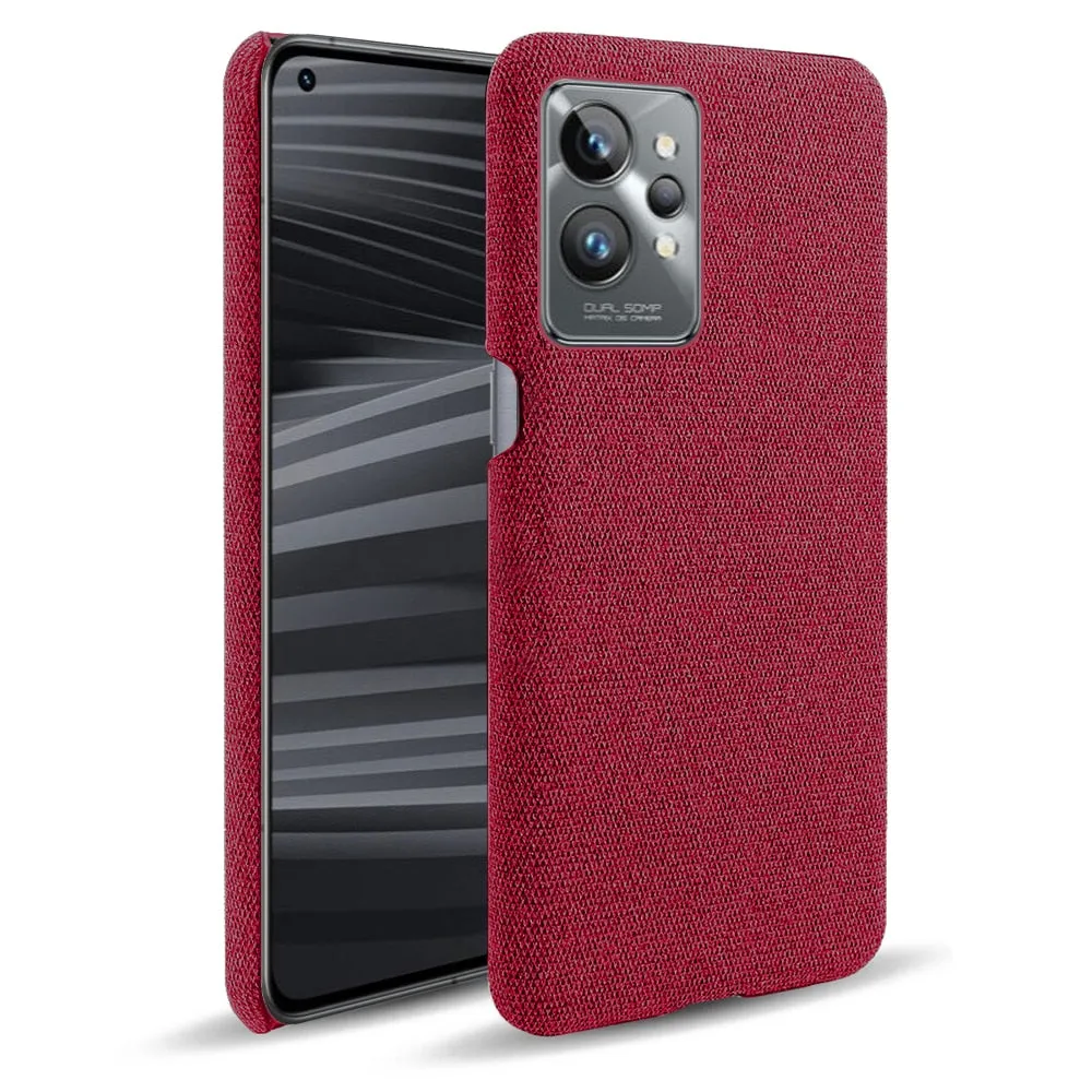 Phone Case For Oppo Realme GT2 Pro GT Neo 2 5G Cloth Texture Cover For Realme GT Master Explorer M