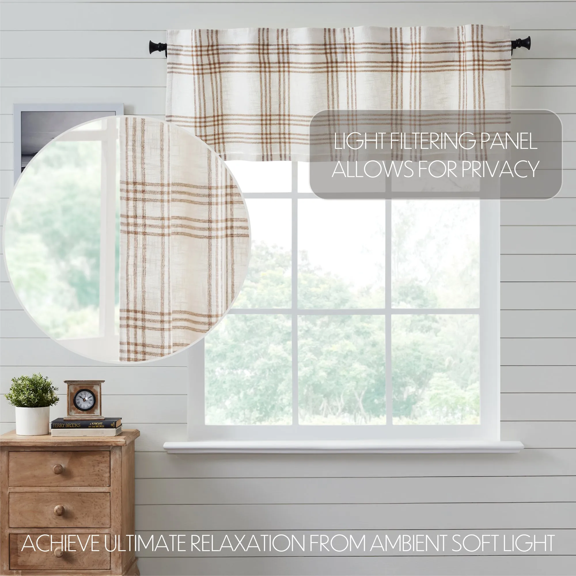 Plaid Valance