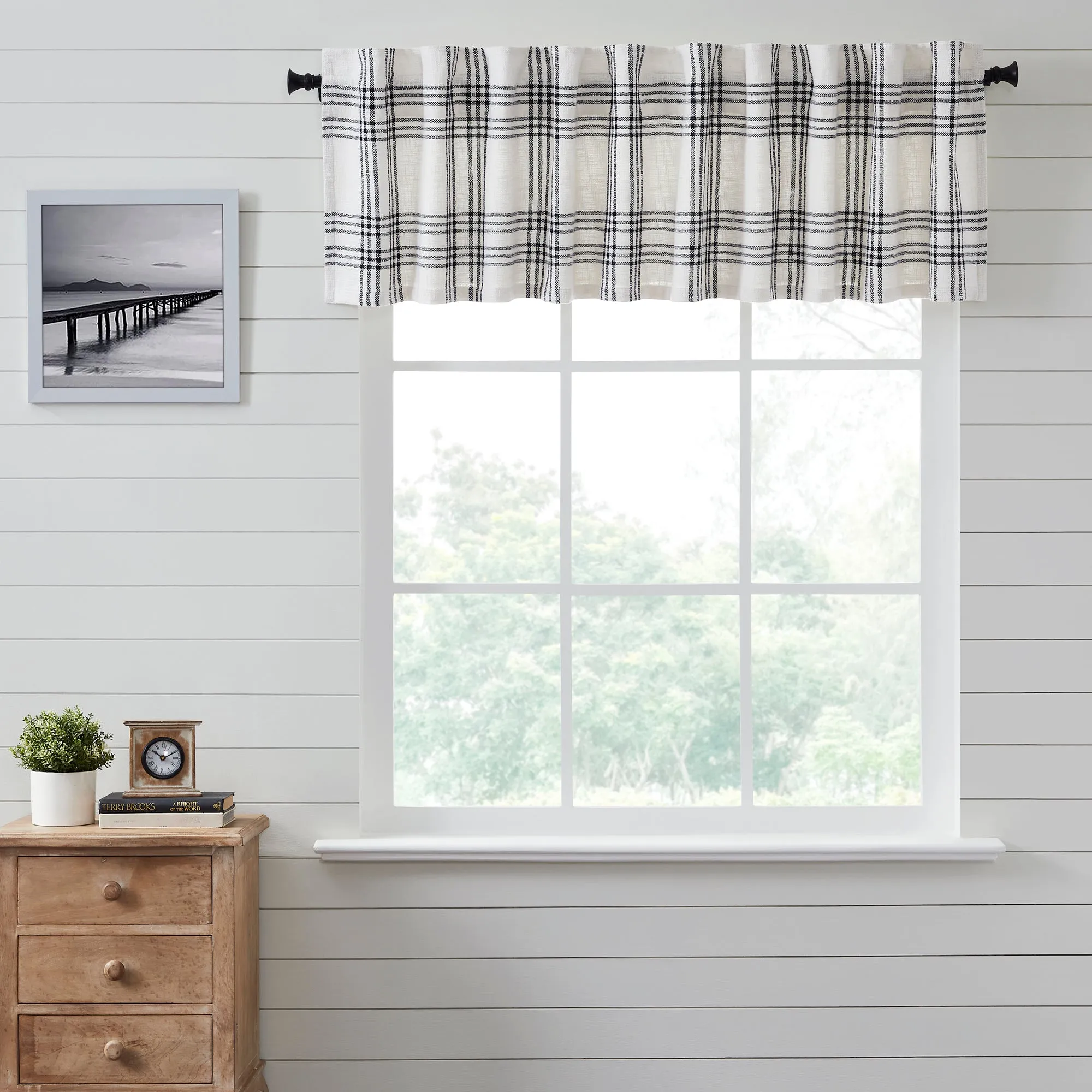 Plaid Valance