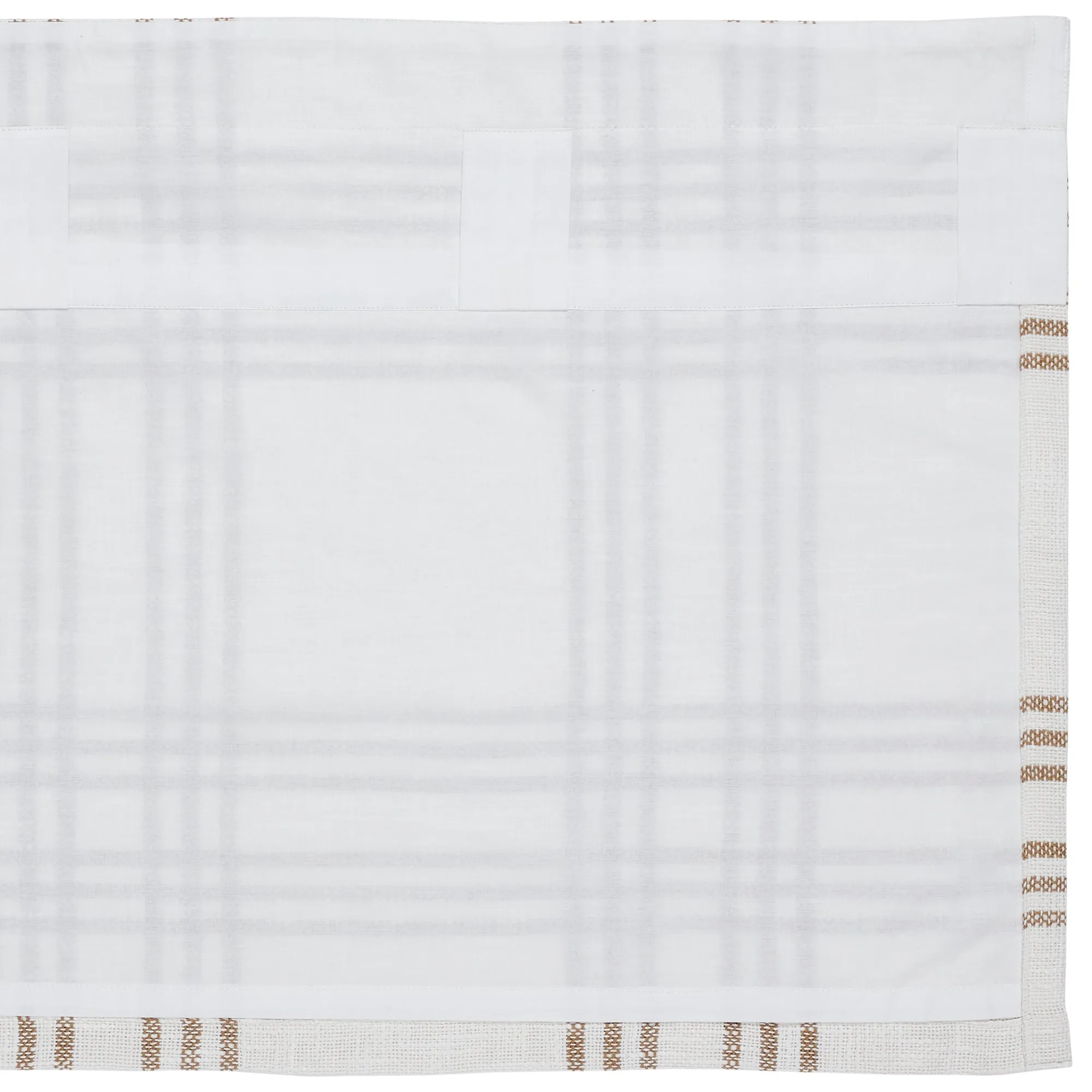 Plaid Valance