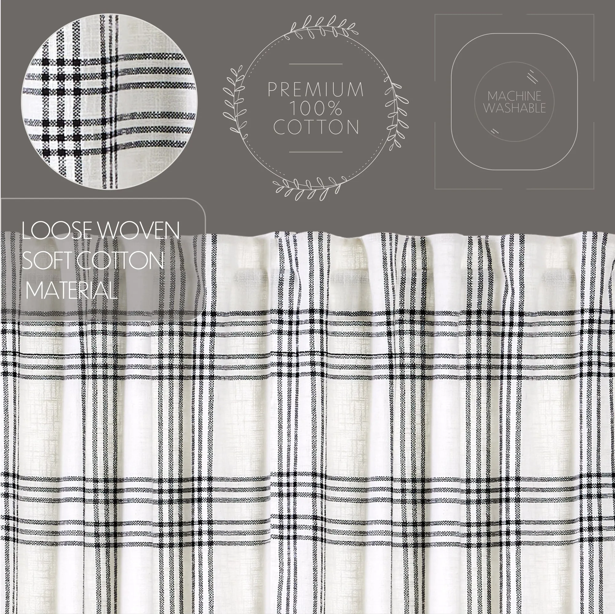 Plaid Valance