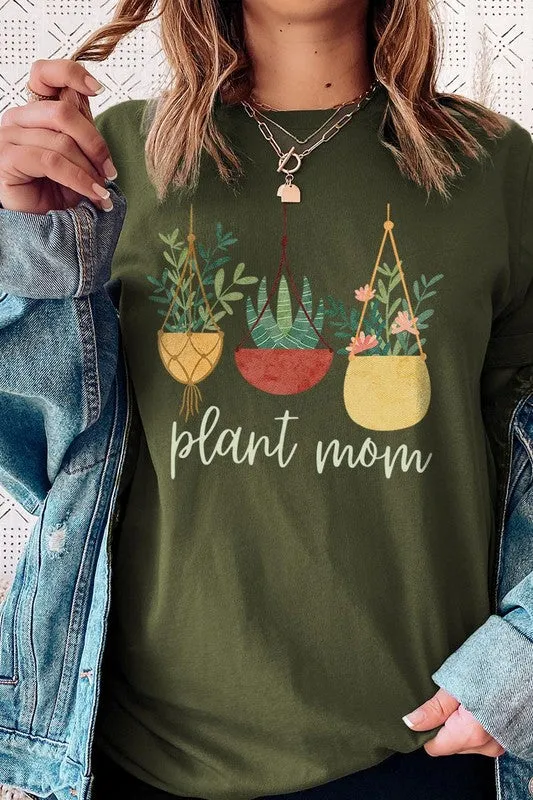 Plant Mom Graphic T Shirt