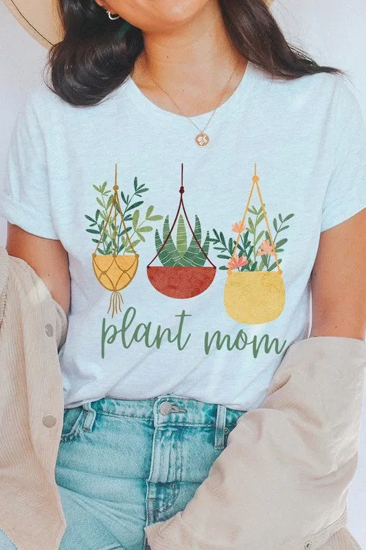 Plant Mom Graphic T Shirt