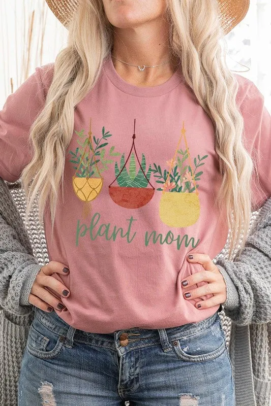 Plant Mom Graphic T Shirt