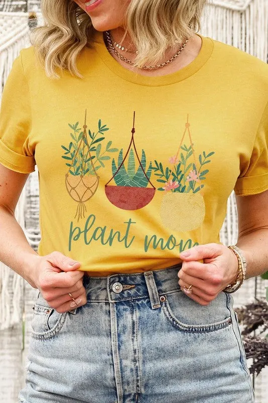 Plant Mom Graphic T Shirt