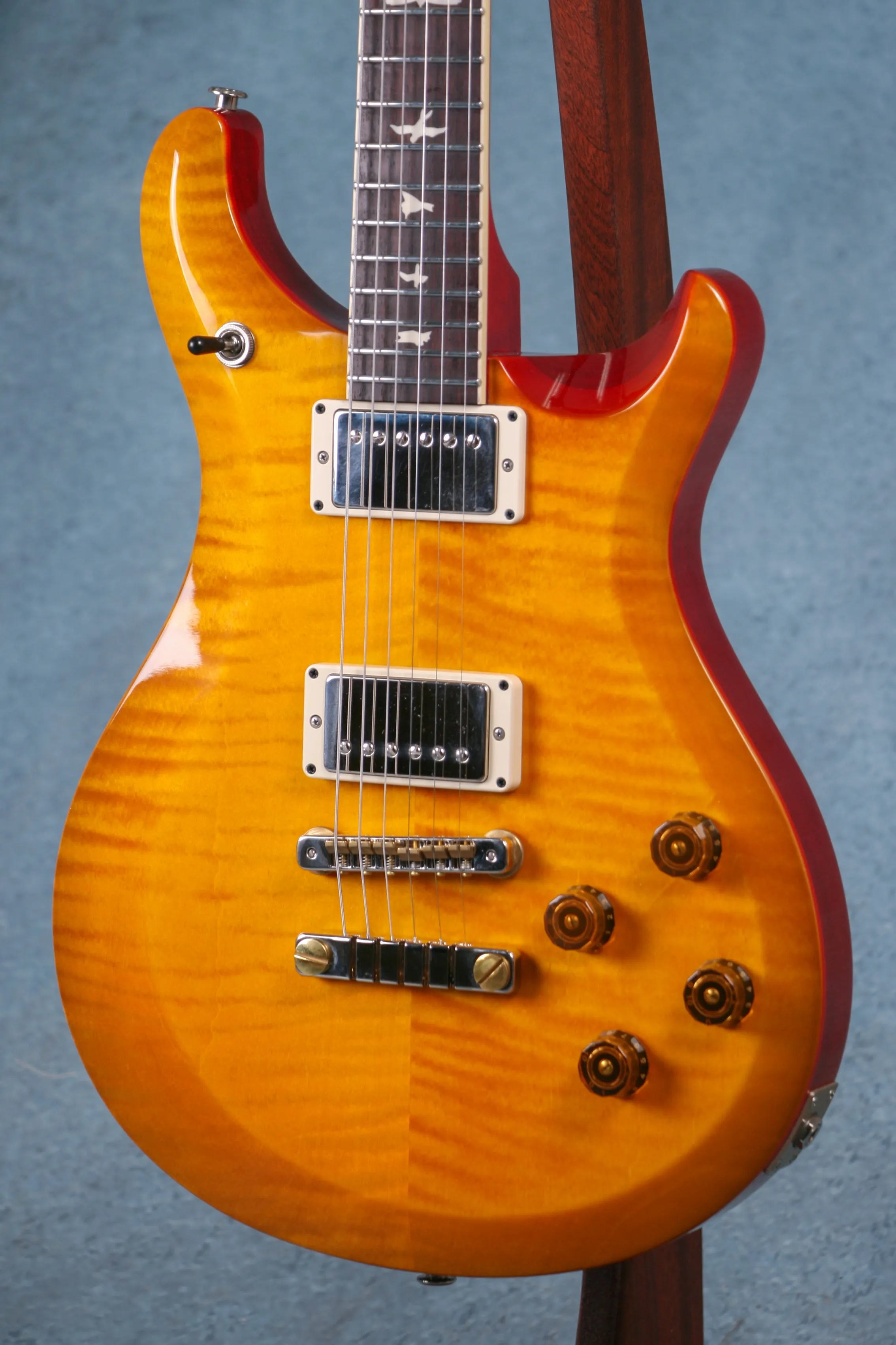 PRS S2 McCarty 594 Double Cut Electric Guitar w/Bag - Modified w/Stainless Steel Frets- McCarty Sunburst - S2068695 - Preowned