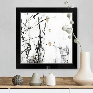 "Break in Light" Black Framed Print