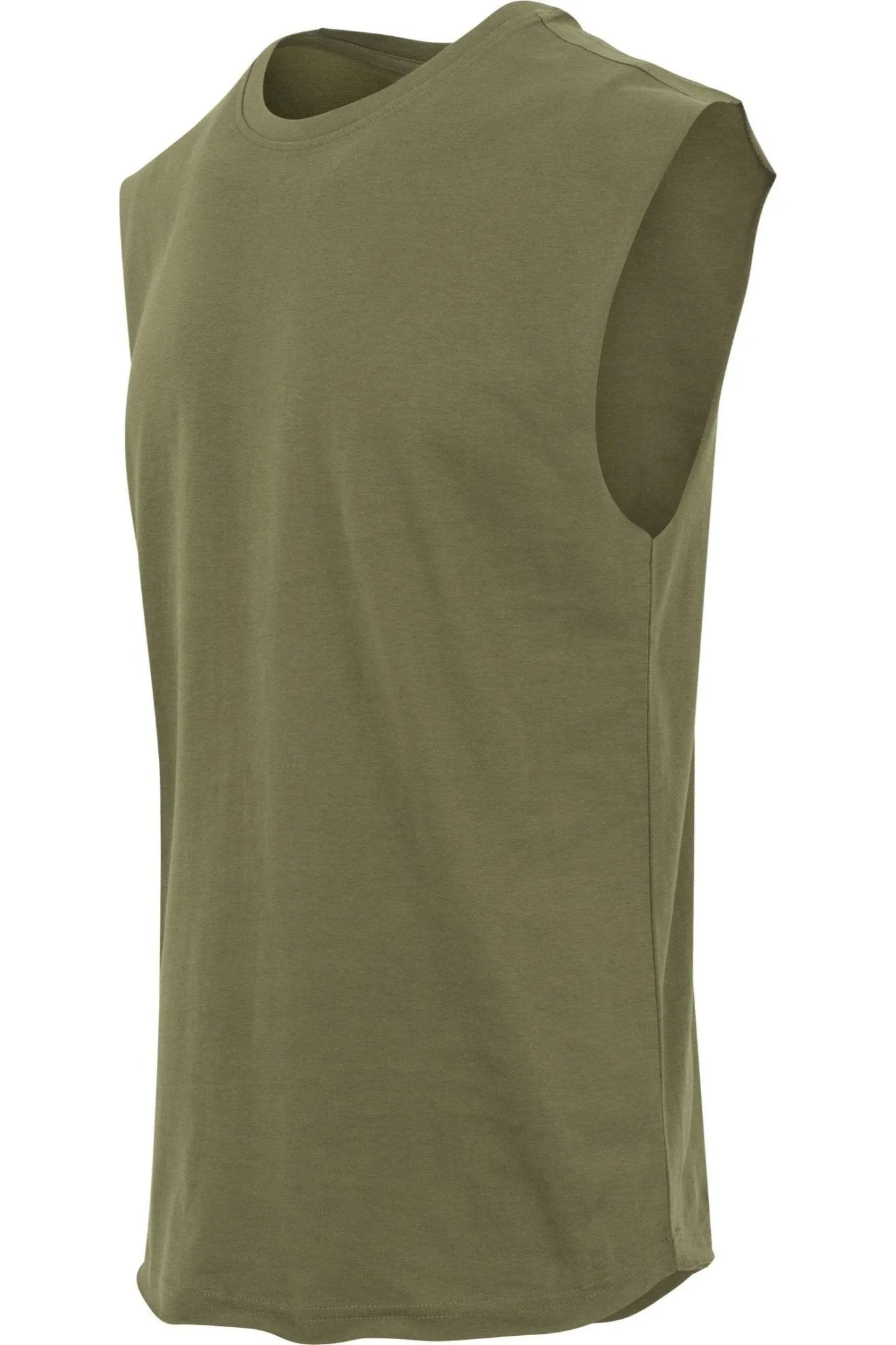 Sleeveless Tee - Olive