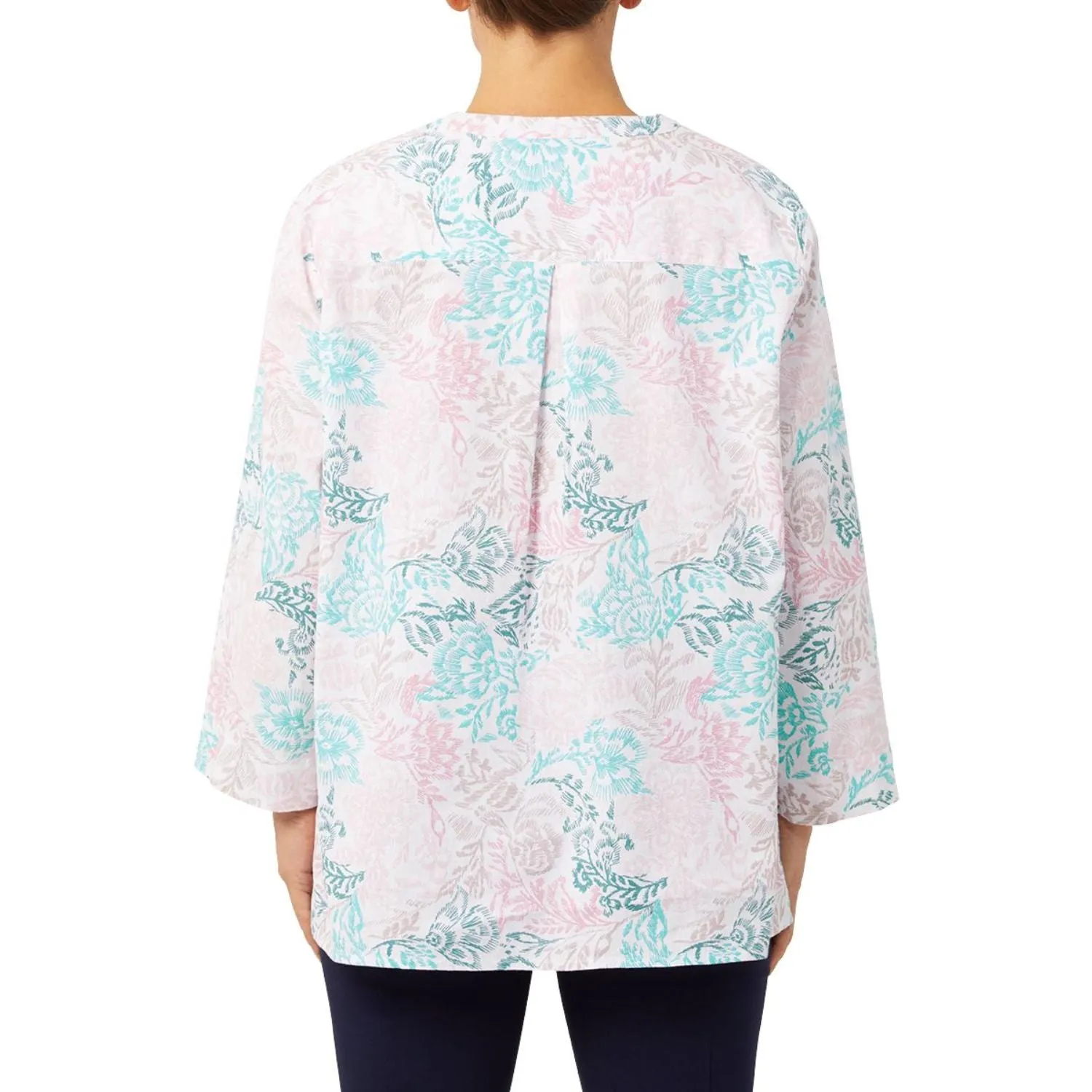 TIGI 10/12 Patchwork Paisley Print Cotton Shirt