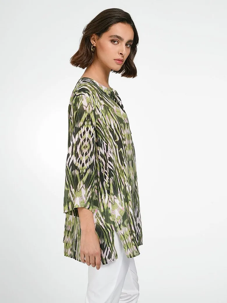 Tunic Blouse with Print