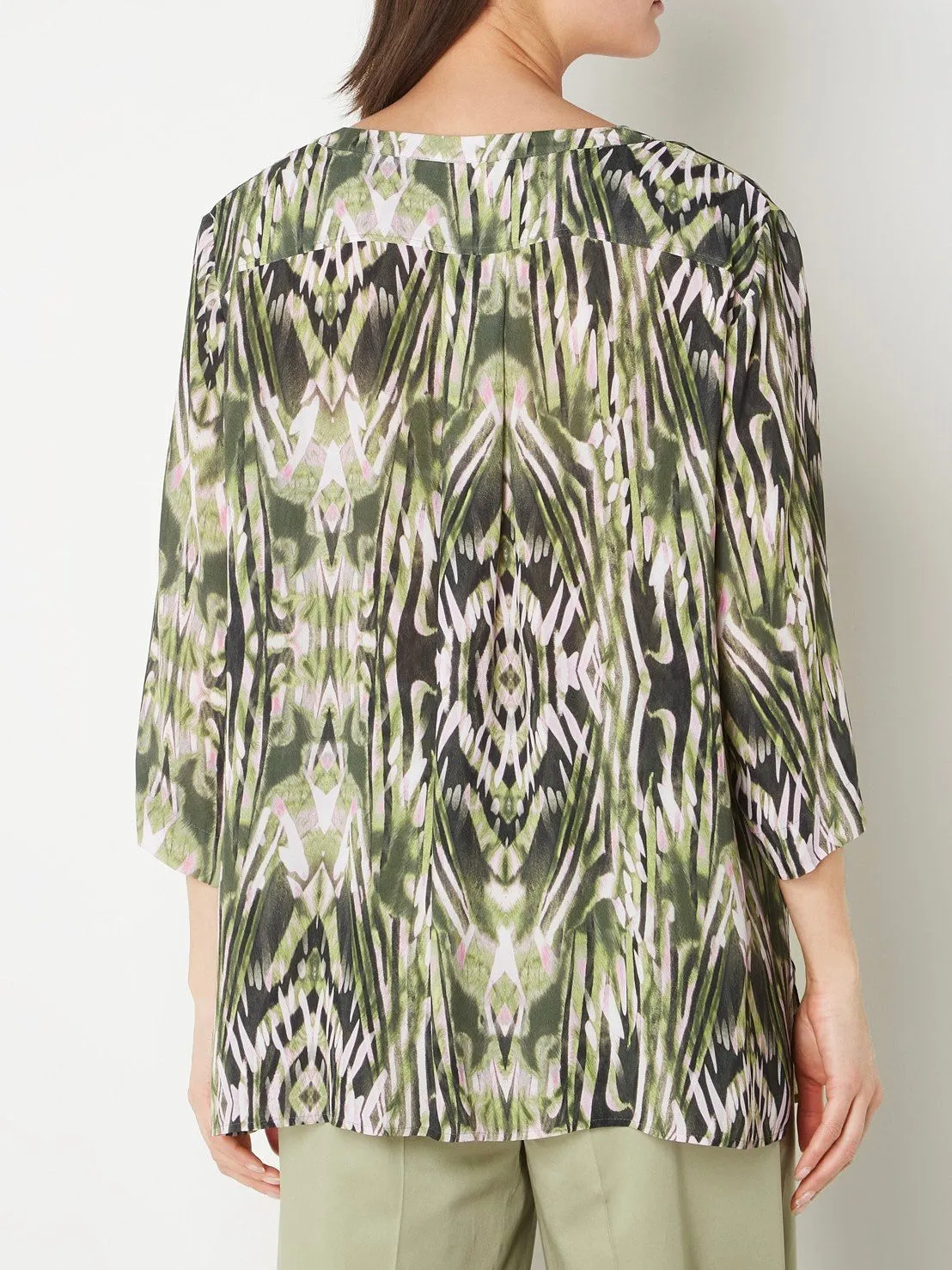 Tunic Blouse with Print