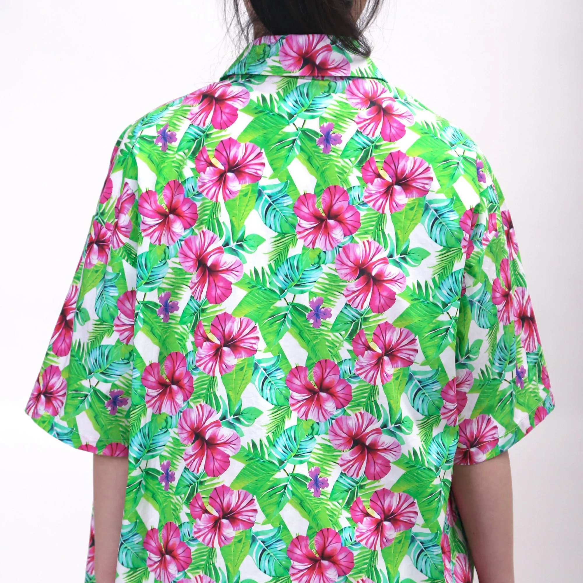 Unisex - Tropical Breeze Floral Adult Shirt