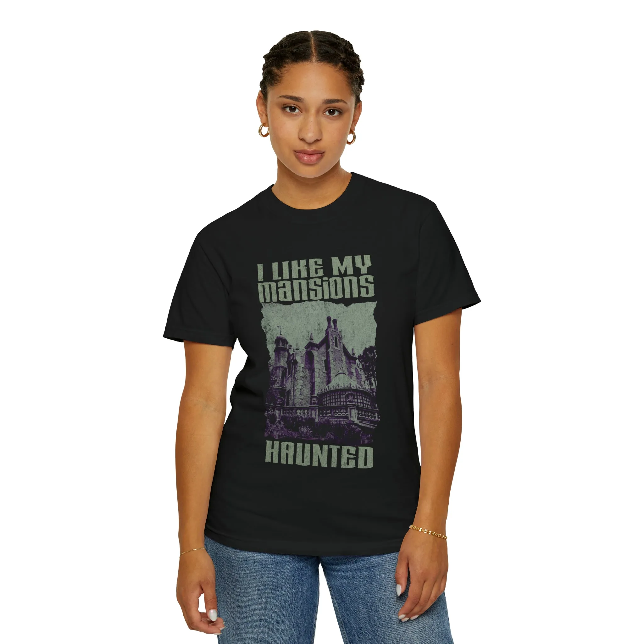 *WDW* I Like My Mansions Haunted Comfort Colors Tee