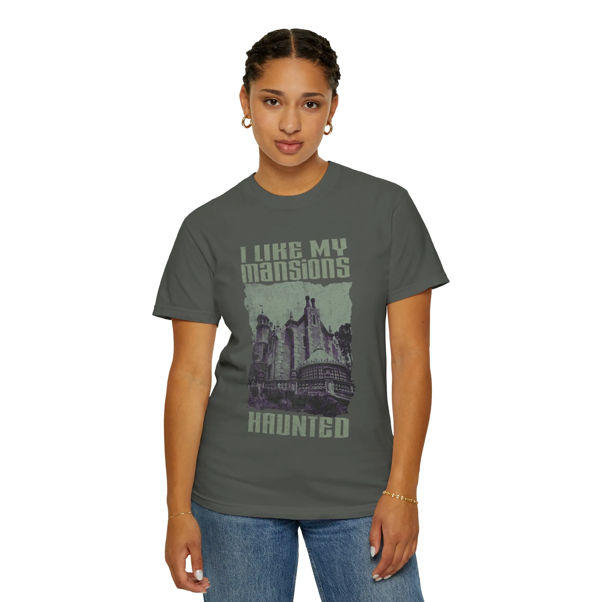 *WDW* I Like My Mansions Haunted Comfort Colors Tee