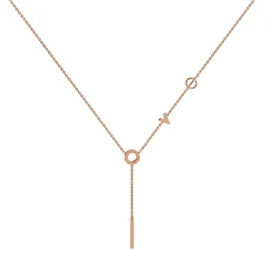 Yellow Chimes Pendant for Women Pendant With Rose Gold Plated Stainless Steel Chain Pendant Necklace for Women and Girls Valentine Gift for Girls