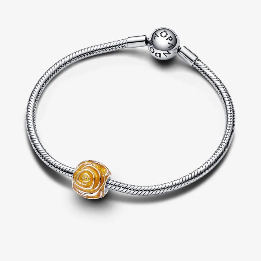 Yellow Rose Charm